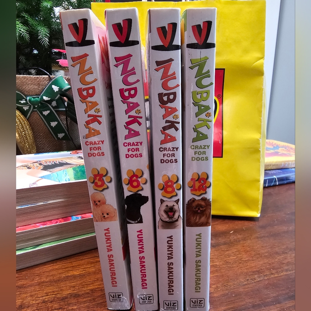 Inubaka Anime Manga Books